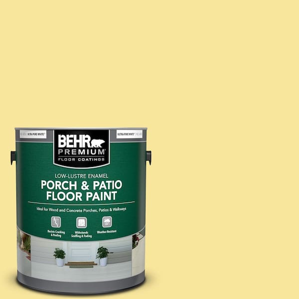 BEHR PREMIUM 1 gal. #P310-4 Storm Lightning Low-Lustre Enamel Interior/Exterior Porch and Patio Floor Paint