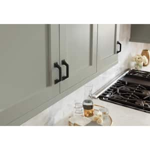 Exceed 3 in. (76 mm) Center-to-Center Matte Black Cabinet Bar Pull (1-Pack)