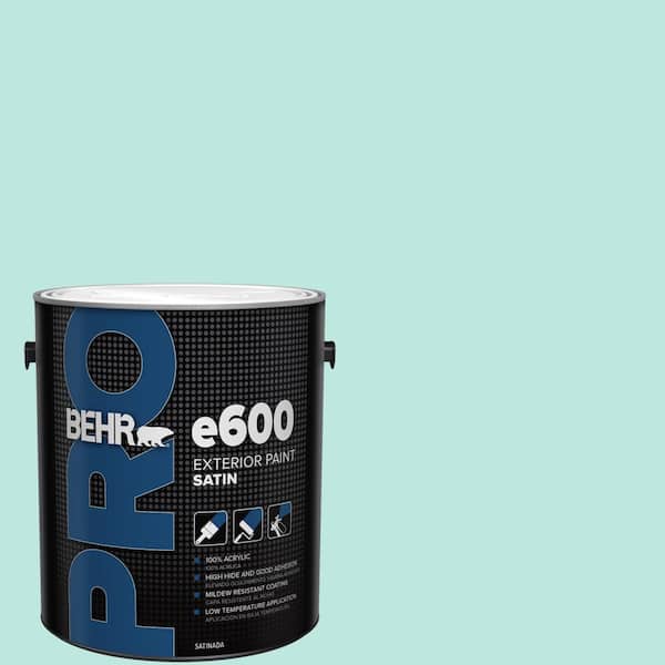 1 gal. #490A-2 Cool Jazz Satin Exterior Paint