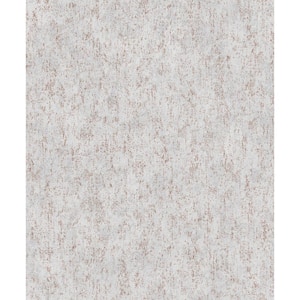 Lustre Collection Rose Gold Speckled Metallic Finish Paper on Non-woven Non-pasted Wallpaper Roll