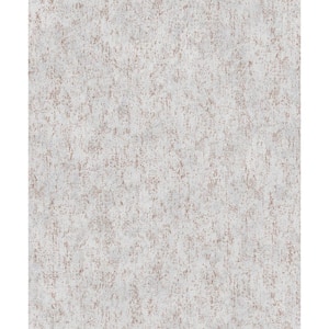 Lustre Collection Rose Gold Speckled Metallic Finish Paper on Non-Woven Non-Pasted Wallpaper Roll