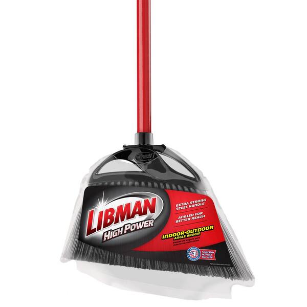 Libman 524 Utility Brush, 11x3-1/4x3-1/2, Red & Black - Win Depot