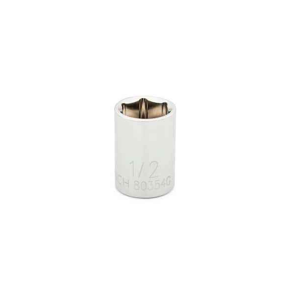 3/8 in. Drive 6 Point SAE Standard Socket 1/2 in.