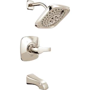 Tesla H2Okinetic Single-Handle Tub and Shower Faucet Trim Kit in Polished Nickel (Valve Not Included)