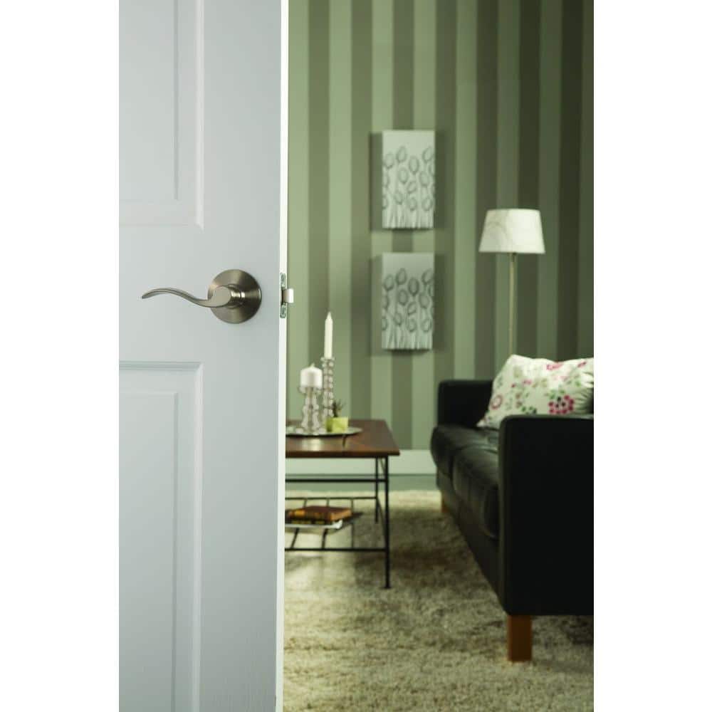 Matte Black Classic Passage Lever Door Handle