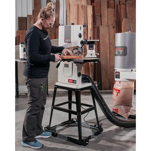 Jet 10 in. Open Stand Bandsaw 714000 - The Home Depot