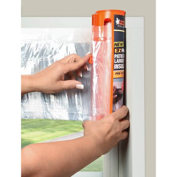Frost King 62-in x 210-in Clear Heat-control Window Film Kit in