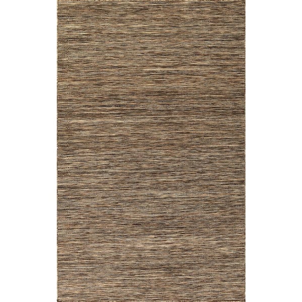 Addison Rugs Walden Woven Wool Chocolate 3 ft. 6 in. x 5 ft. 6 in. Area Rug