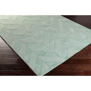 Central Park Carrie Teal 6 ft. x 9 ft. Indoor Area Rug