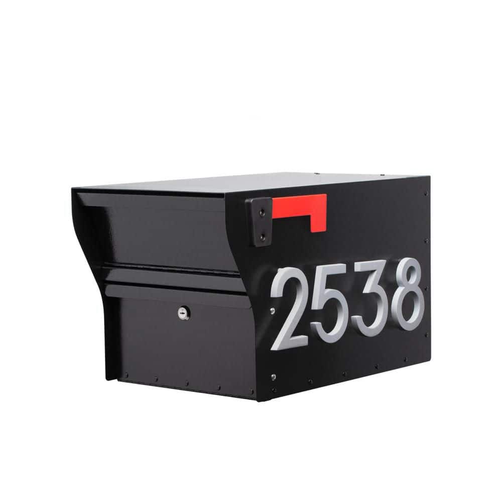 Package: MailVault Mailbox / with Stand-Off Numbers 16108 - The