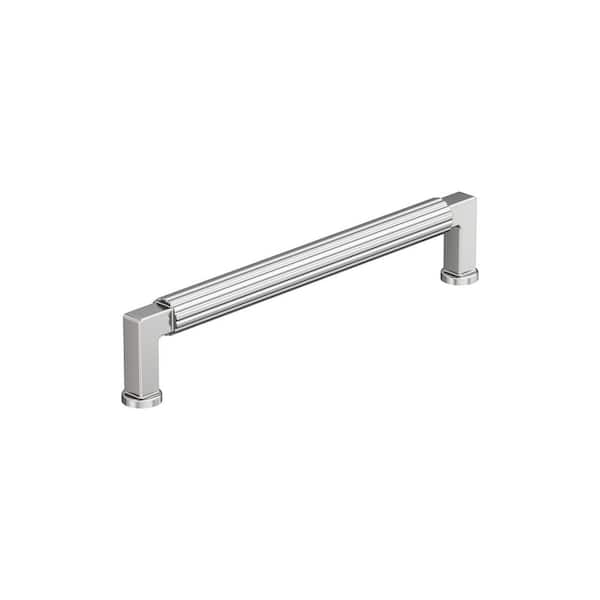 Amerock Ballard 6-5/16 in. (160mm) Center-to-Center Polished Chrome Bar Cabinet Pull