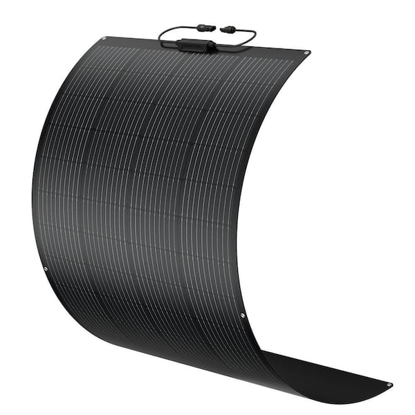Arch 12-Volts 200-Watt Fiberglass Curved Portable 10BB Monocrystalline Solar Panel Portable Bendable 10BB Mono Cell