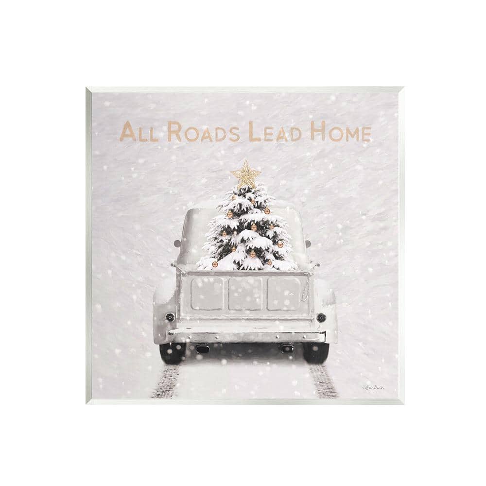 All Roads Lead Home by Lori Deiter 1-Piece Unframed Graphic Print Travel Poster Art Print 12 in. x 12 in. price history on PriceWatchPro