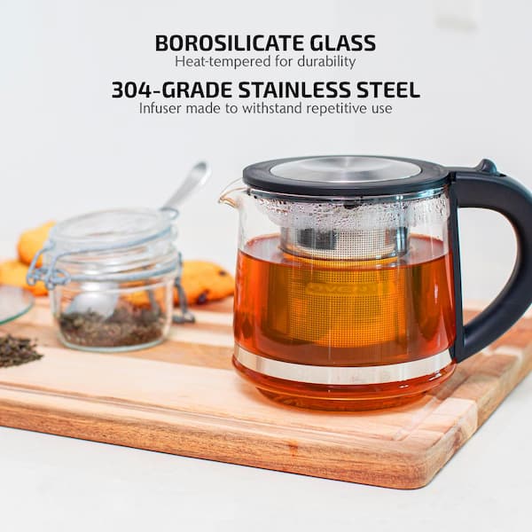 Kitchen Details Stainless Steel Tea Kettle 3.4 L