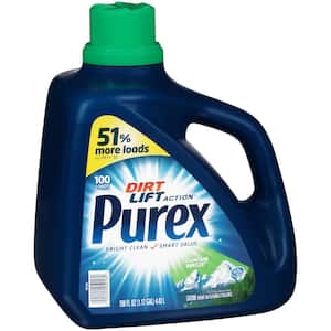 Purex® Ultra Concentrated Laundry Detergent, Mountain Breeze Scent, 150 Oz  Bottle, Case Of 4