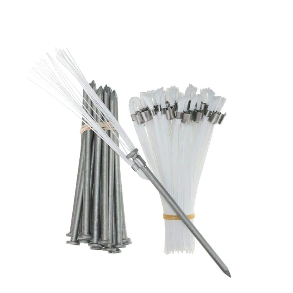 6 in. White Survey Markers – Whiskers with Steel Nails (25-Pack) price history on PriceWatchPro