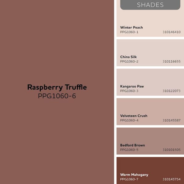 Glidden Premium 1 qt. PPG1060-6 Raspberry Truffle Satin Interior