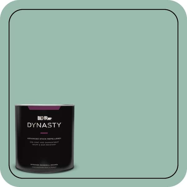 BEHR DYNASTY 1 qt. #M430-4 Sunstone One-Coat Hide Eggshell Enamel Interior Stain-Blocking Paint and Primer