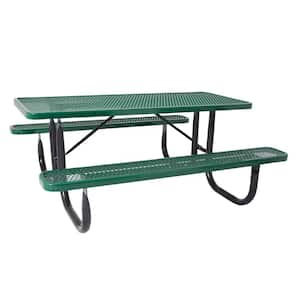 6 ft. Extra Heavy-Duty Table, Diamond, Green