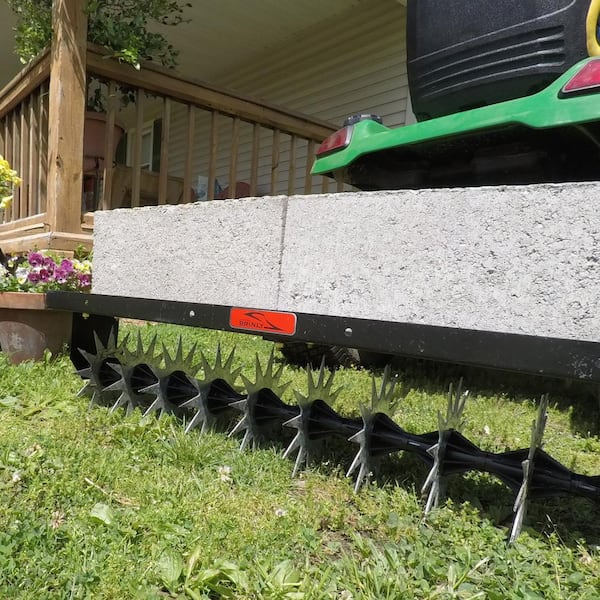 Brinly Hardy 40 In Tow Behind Spike Aerator Sa 400bh The Home Depot