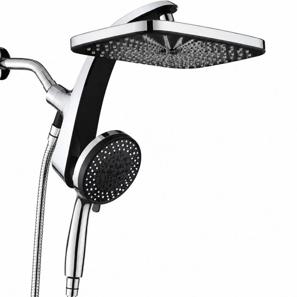 12 in Rainfall Shower Head with 9-Mode Handheld Spray Combo and Magnetic Dock for High Pressure Massage price history on PriceWatchPro