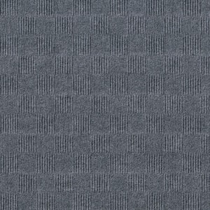 First Impressions Gray Residential/Commercial 24 in. x 24 Peel and Stick Carpet Tile (15 Tiles/Case) 60 sq. ft.