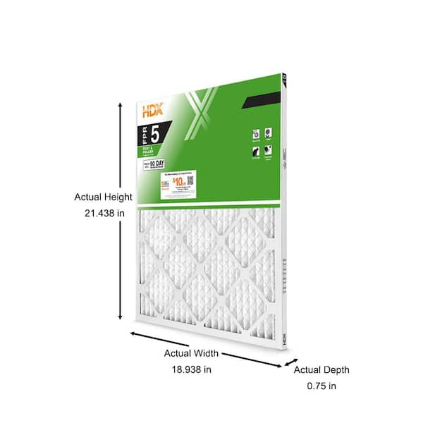 19x19x1 air filter on sale home depot