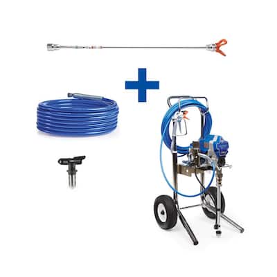 Graco 17D163 Pro210ES Stand Airless Paint Sprayer & 243041 Magnum 15-Inch  Tip Extension, Gray
