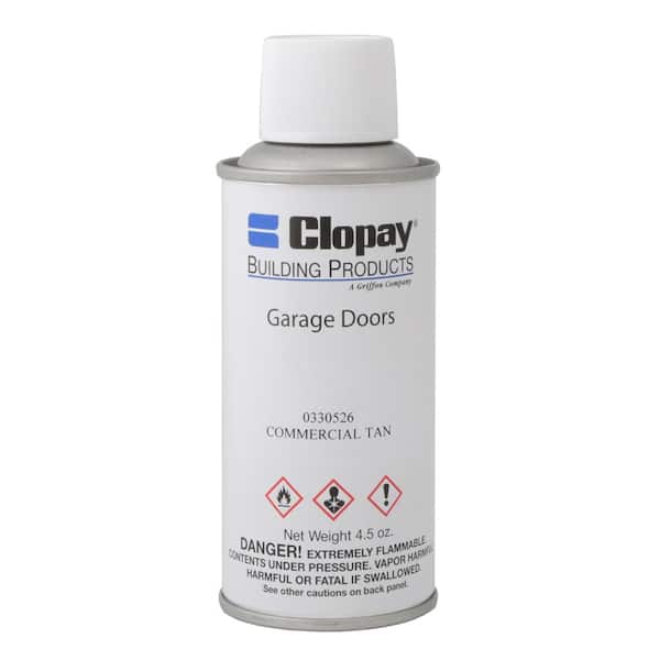 Clopay 0.6 oz. Commercial Tan Touch-Up Spray Paint 0330526 - The