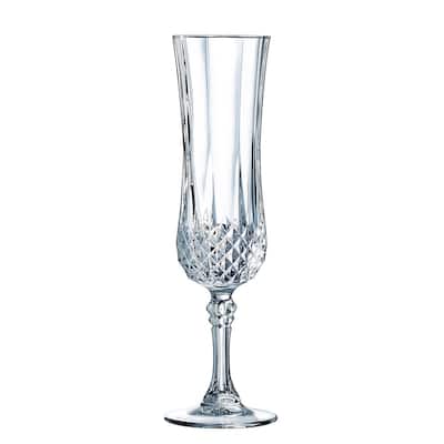 Eclat By Cristal D'Arques Longchamp 4 - Piece 10.75oz. Lead Free Crystal  Whiskey Glass Glassware Set