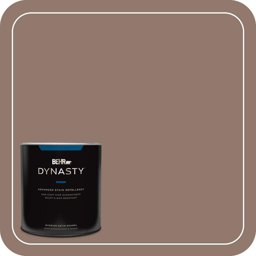1 qt. #N170-5 Chocolate Heart Satin Enamel Interior Stain-Blocking Paint & Primer price history on PriceWatchPro