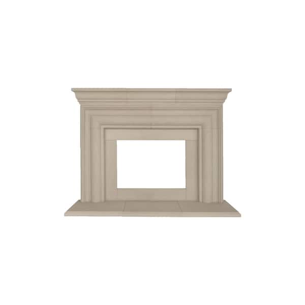 STONE CAST INC Fontine Series 74 in. x 56 in. Mantel