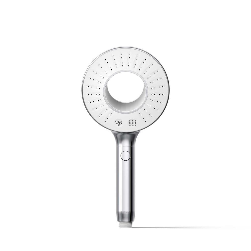 Polished Chrome Two-Function Handheld Showerhead