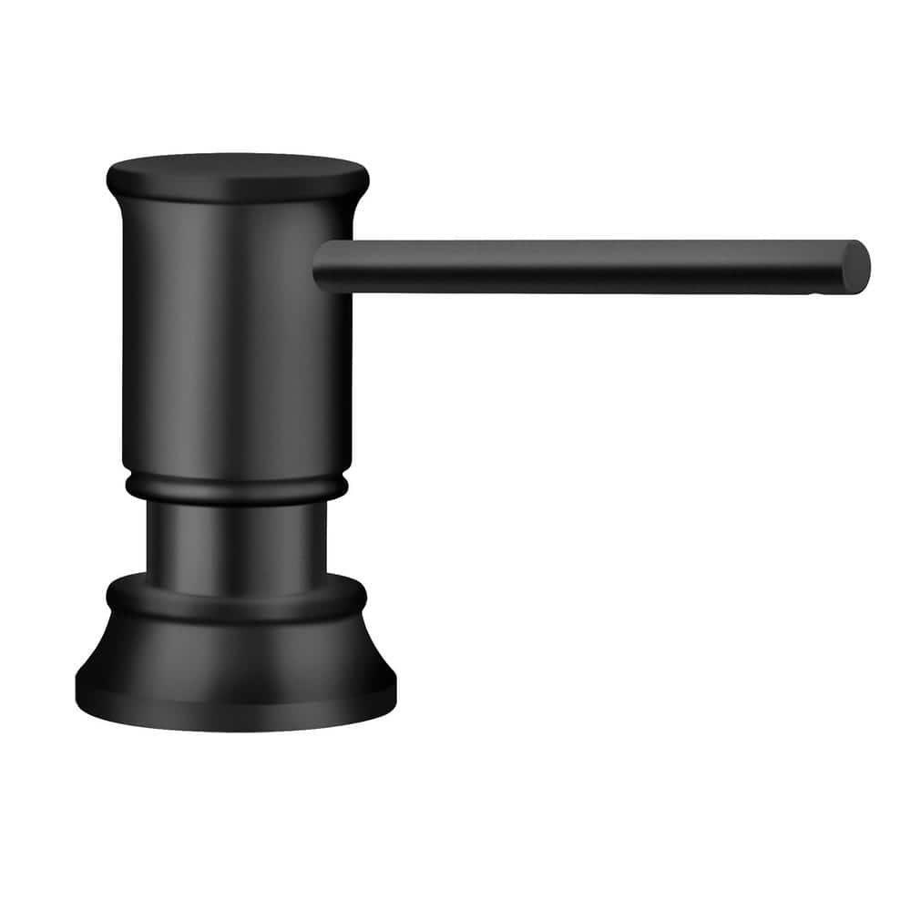 Blanco Empressa Deck-Mounted Soap/Lotion Dispenser in Matte Black ...