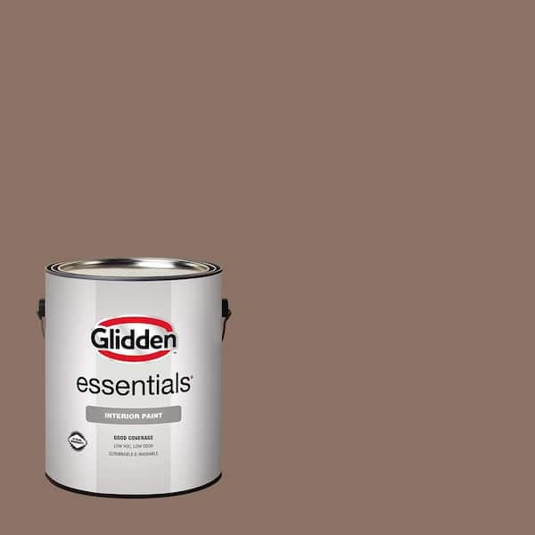 1-gal. PPG1073-6 Derby Brown Flat Interior Paint