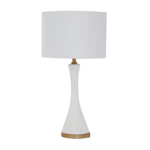 14 in. Gold Ceramic Table Lamp