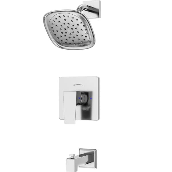 Symmons Verity Single Handle Wall Mounted Tub and Shower Trim Kit - 2.0 GPM (Valve Not Included)
