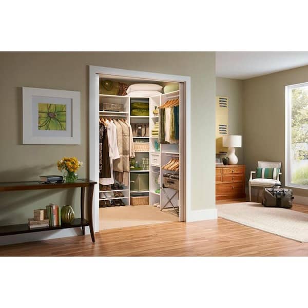 Ventilated Cedar Corner Shelf Closet Organization – Northern