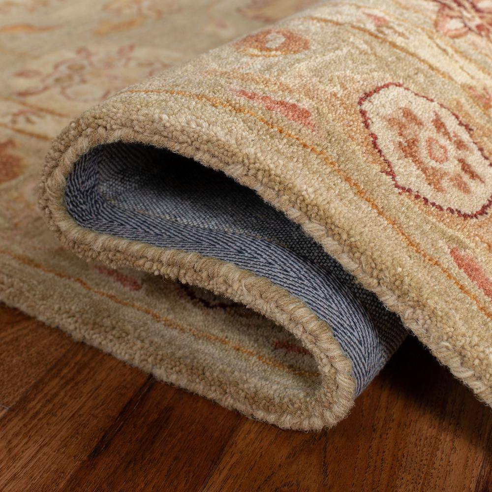 Sage Handmade Tufted Wool Oriental 6' x 9' Rug