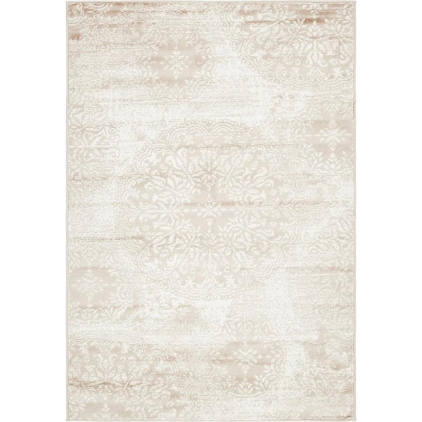 Sofia Grand Beige 4' 0 x 6' 0 Area Rug