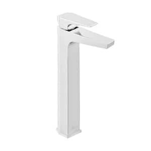 Voltaire Single-Handle High-Arc Single-Hole Bathroom Faucet in Chrome