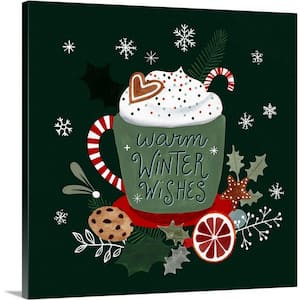 24 in. x 24 in. Christmas Comforts II by Victoria Borges Canvas Wall Art