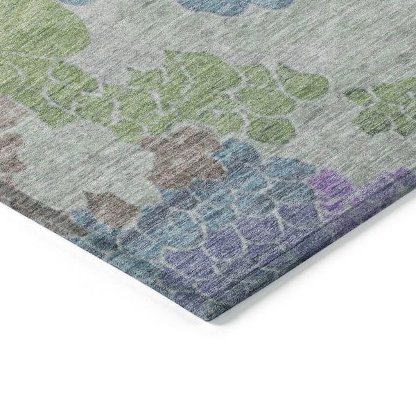 Chantille Machine Washable Indoor/Outdoor Abstract ACN1906 Blue 2 ft. 3 in. x 7 ft. 6 in. Runner Rug