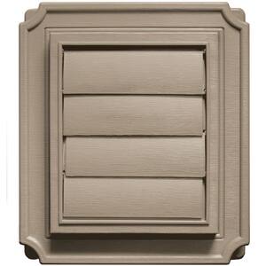 Scalloped Exhaust Siding Vent #095-Clay
