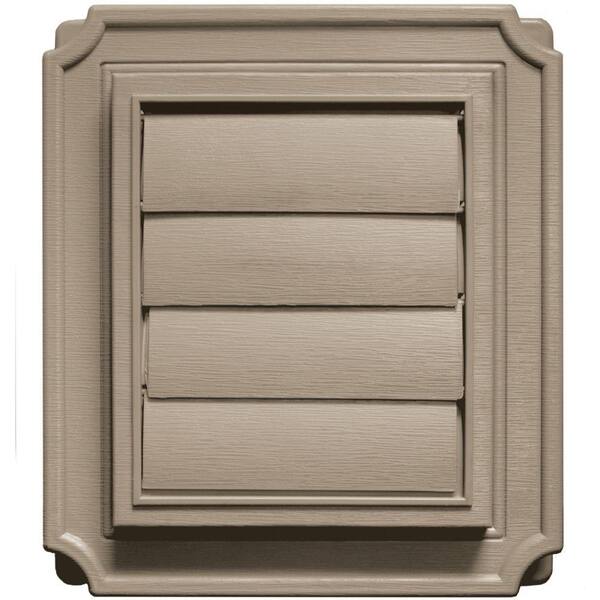 Builders Edge Scalloped Exhaust Siding Vent #095-Clay