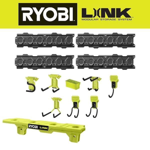 RYOBI LINK Double Organizer Bin STM812 - The Home Depot