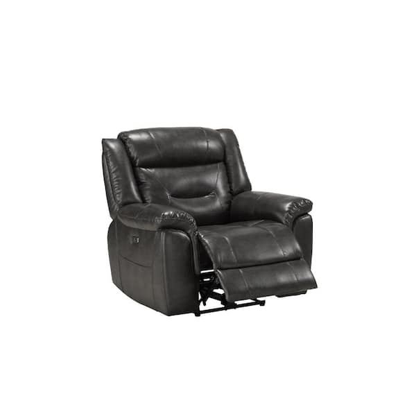 Power Recliner Chair With Split Back And Pillow Top Cream - Benzara : Target