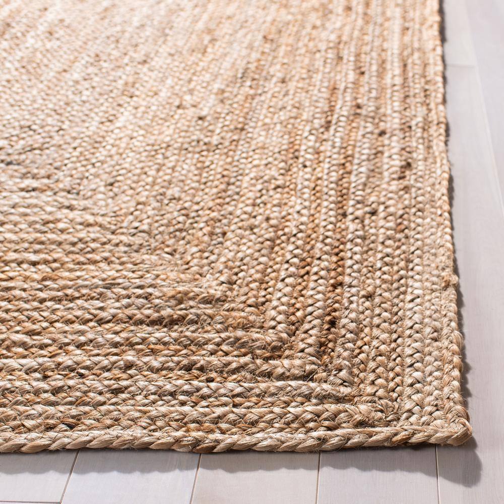 Cape Cod Natural 12 ft. x 12 ft. Solid Color Border Square Area Rug - thumbnail 6