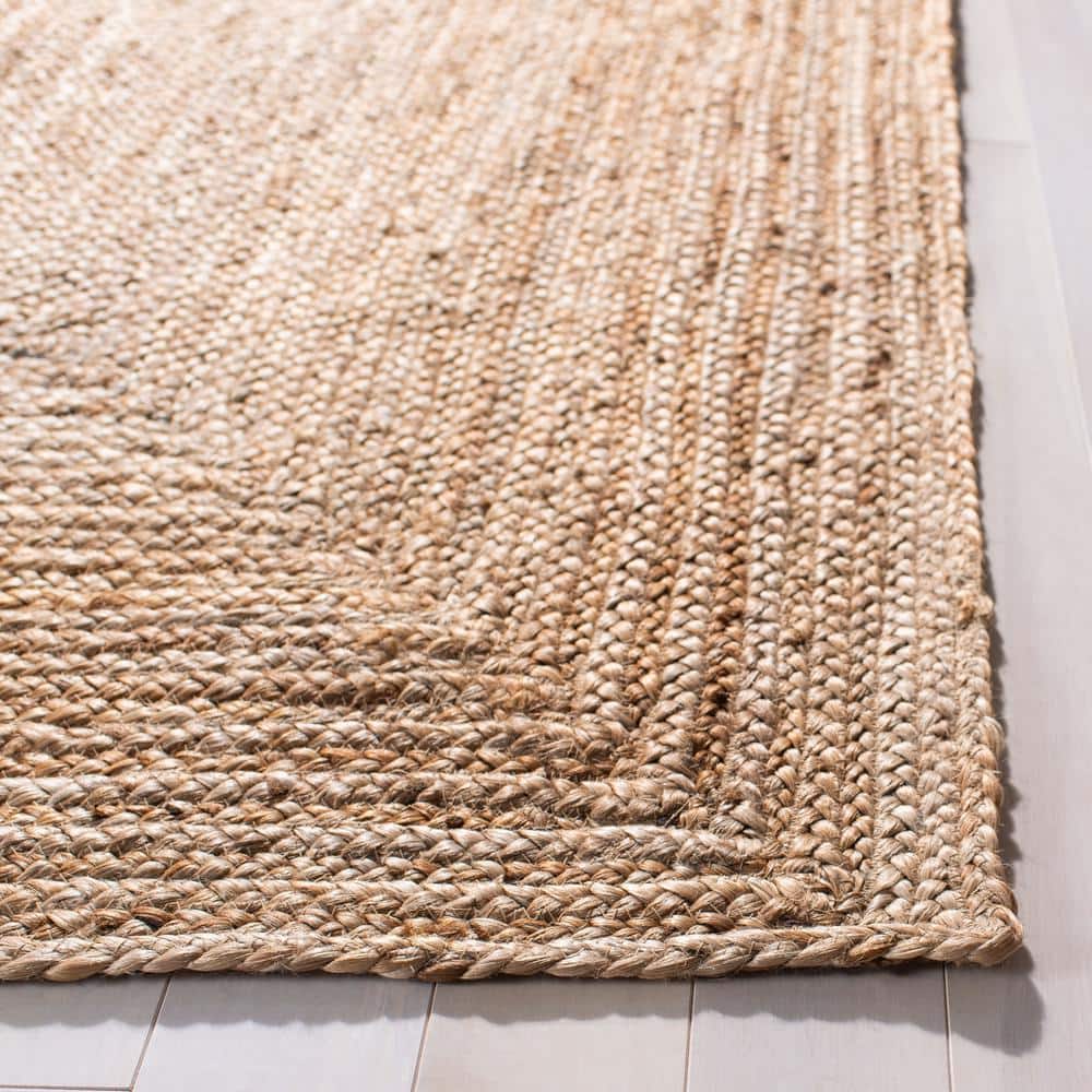 Natural Handwoven Jute Area Rug 3' x 5'