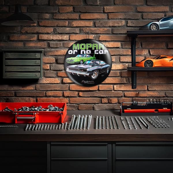 American Art Decor Mopar Metal Wall Art Sign 15